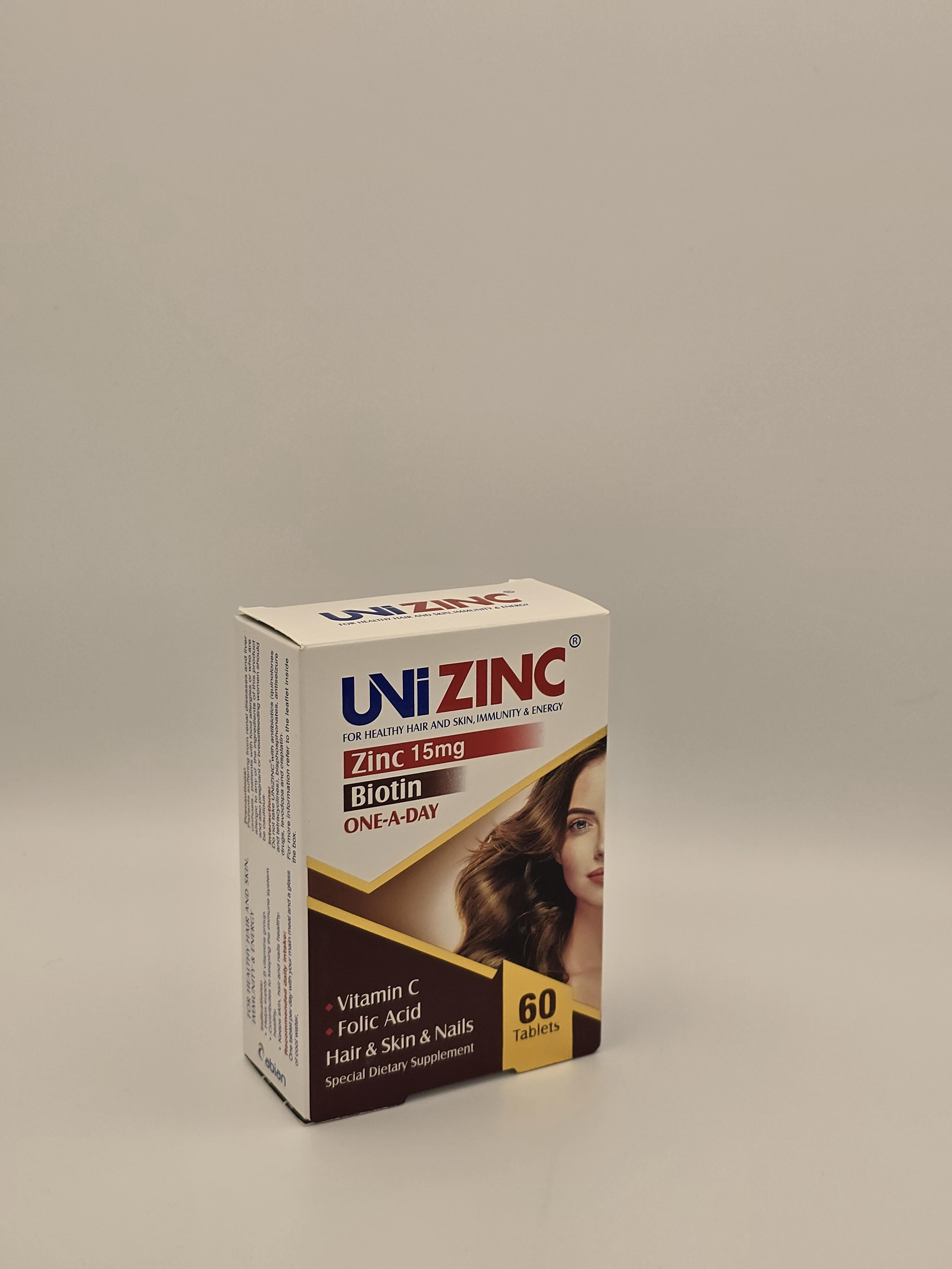 یونی زینک 15میلی گرم 